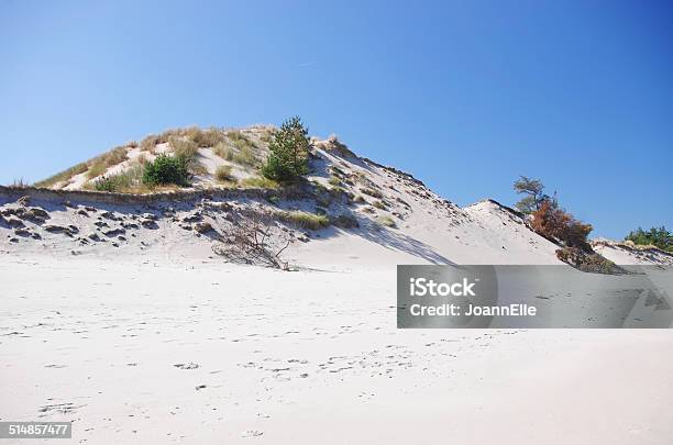 White Beach And Dunes Stock Photo - Download Image Now - August, Autumn, Beach