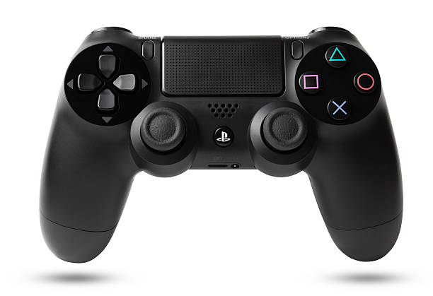 dualshock 4 無線コントローラ、プレイステーション 4 - joypads ストックフォトと画像