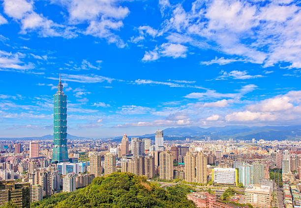 istock Skyline of Taipei city 514878973