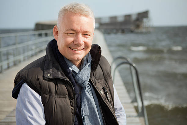 istock Mature man by the sea. 514880799