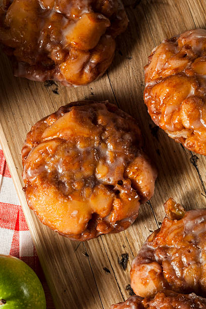 istock Homemade Glazed Apple Fritters 514881417
