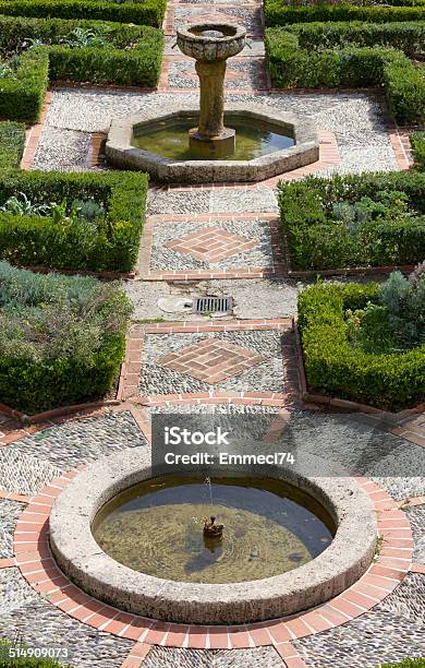 Cimiez Monastery Garden In Nice Stock Photo - Download Image Now - Beauty, Beauty In Nature, Circle