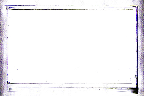 Empty wood photo frame template on white background