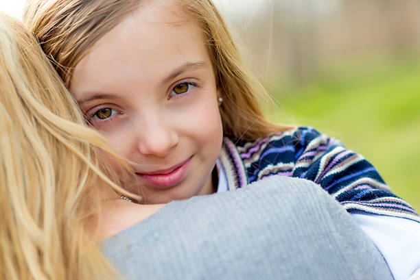 istock Cute girl hugging her mother 514913070
