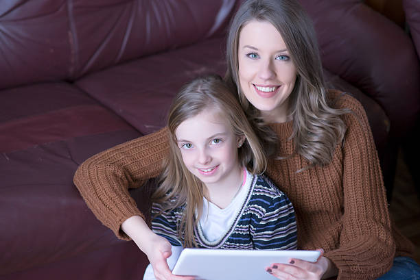 istock Surfing the Net, Mother and daughter 514914318