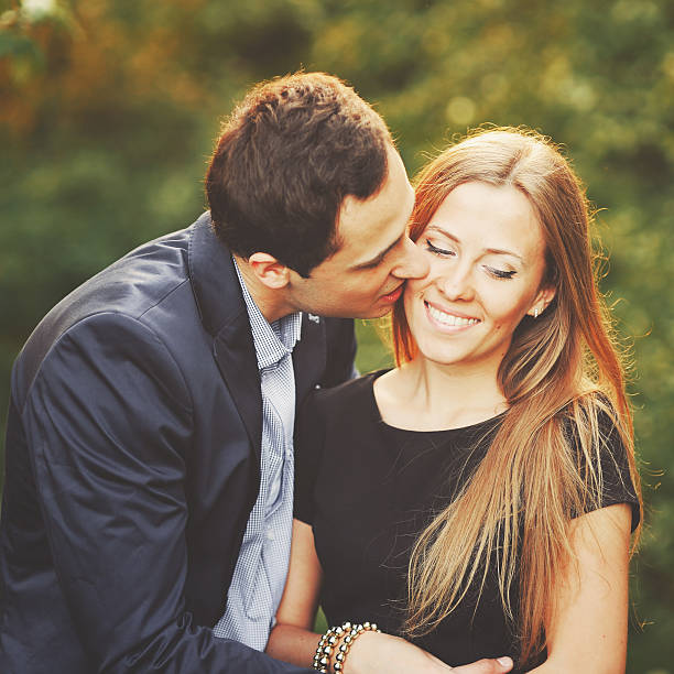istock Young caucasian couple  together. 514914609
