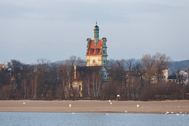 Evangelical Lutheran Church of the Savior on the seacoast in Sopot, Poland