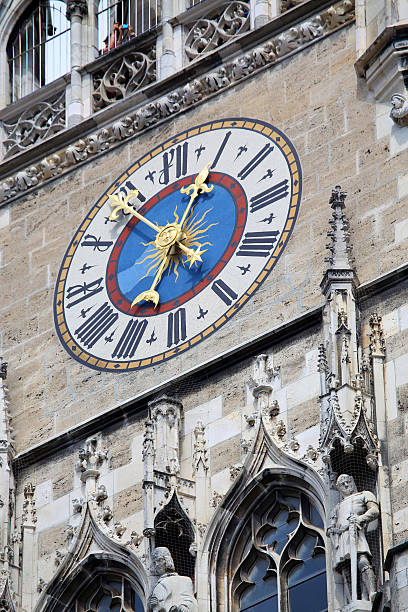 istock The clock on town hall at Marienplatz in Munich, Germany 514915438