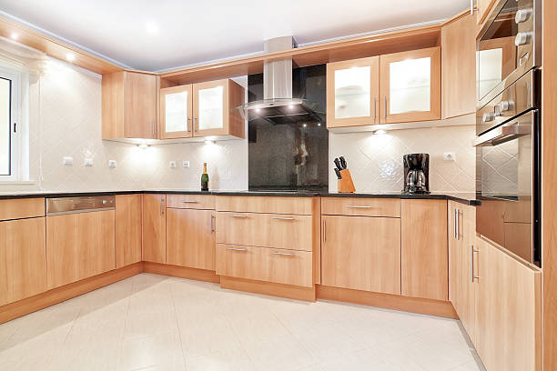 istock Modern gourmet kitchen for a family with all the technology. 514916948