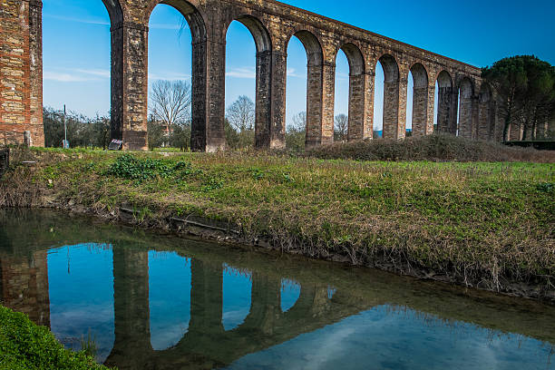 istock Historic aqueduct, Lucca, Tuscany, Italy 514921134