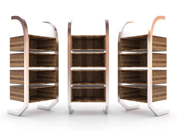 istock Color Wood shelves 514925384
