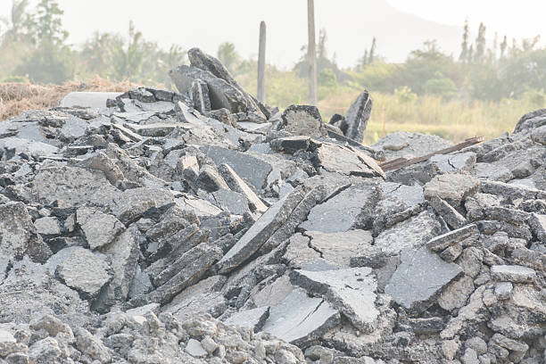 istock The debris of asphalt road 514926978