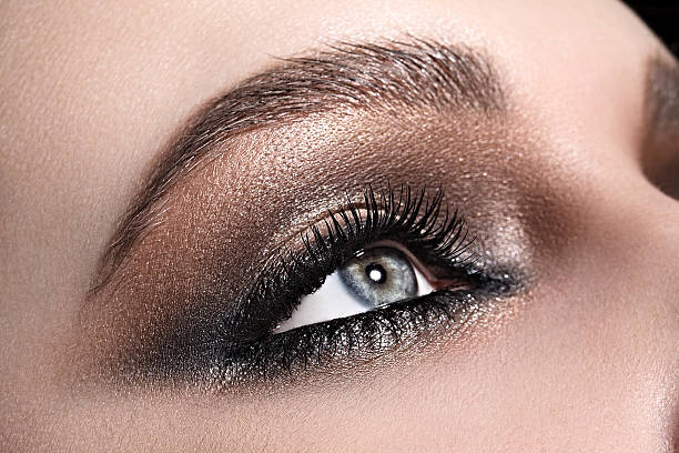 istock beautiful woman's eye close up macro 514927274