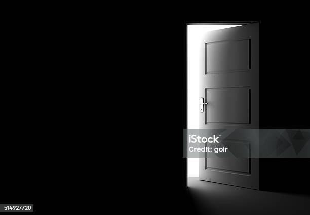 The Way Out Stock Photo - Download Image Now - Door, Closing, Opening