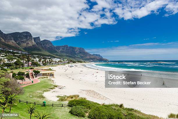 Camps Bay Beach Cape Town South Africa Stock Photo - Download Image Now - Cape Town, South Africa, Beach