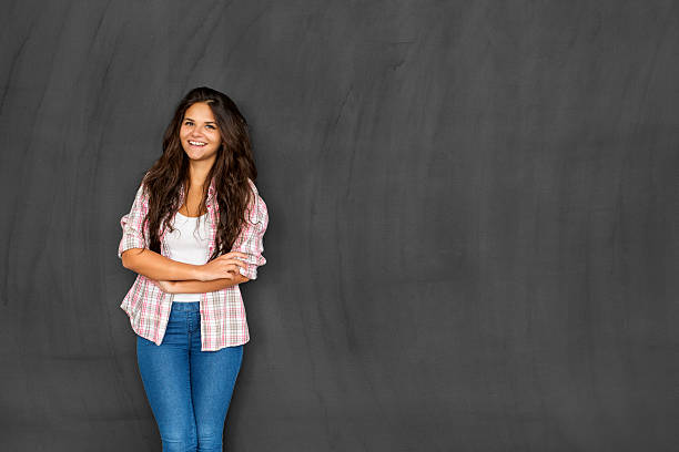 istock Beautiful woman with copy space 514930322