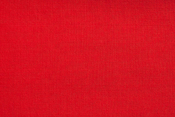 istock Close up of a red fabric textile texture 514931576