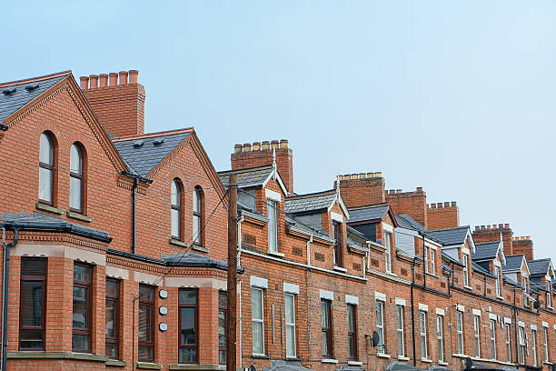 istock Roof and chimneys in Belfast 514931802
