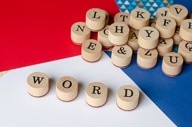 istock Text WORD on wooden stamps. 514933034