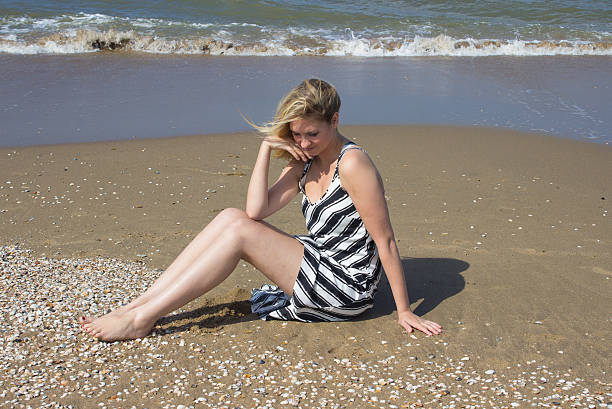 Beachgirl 6 Stock Photo - Download Image Now - Adult, Beach