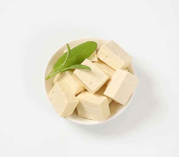 istock Cubes of white nougat 514935274