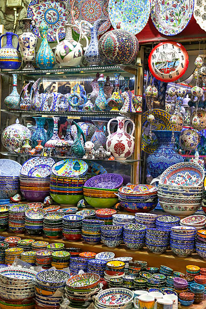 istock Gift shop with ceramics. 514935431