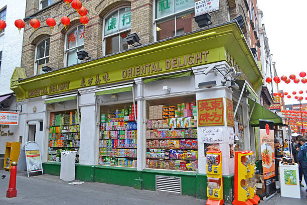 oriental shop - gerrard 個照片及圖片檔