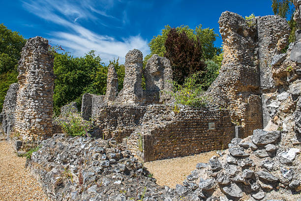 istock ruins of Wolvesey Castle, Winchester, England 514937656