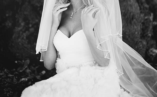 istock Beautiful white dress 514938361