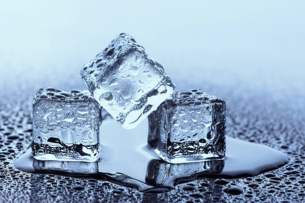 Ice Cubes Stock Photo - Download Image Now - Blue, Clean, Close-up