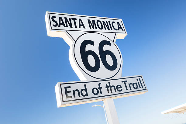 istock End of Route 66 road sign 514941842