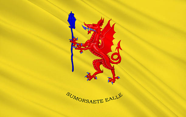istock Flag of Somerset is a county, England 514943428