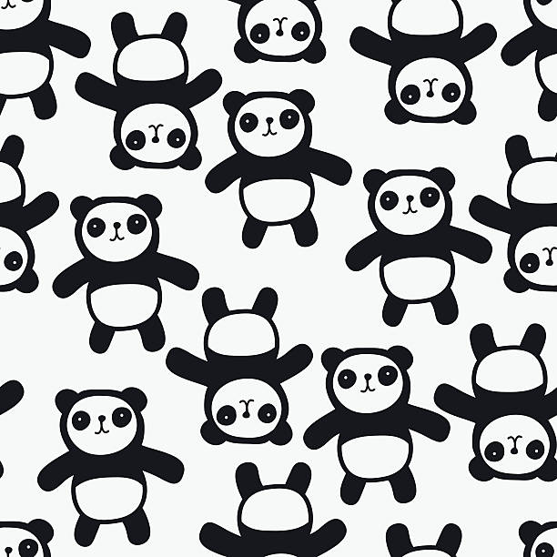 cute animals vector art background seamless pattern vector art illustration