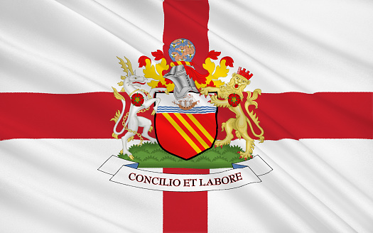 Flag of Manchester is a city and metropolitan borough in Greater Manchester, England, United Kingdom of Great Britain