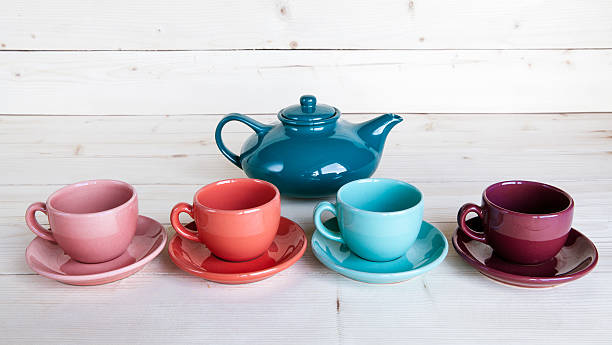 istock teapot and cup on a wooden tray 514965643