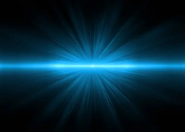 Abstract backgrounds blue lights