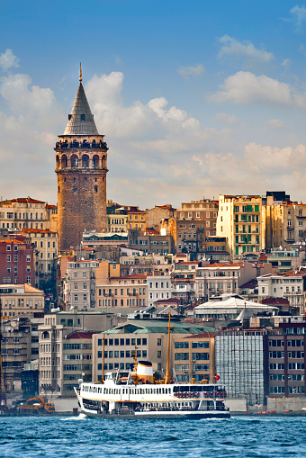 Galata tower in Haliç İstanbul.