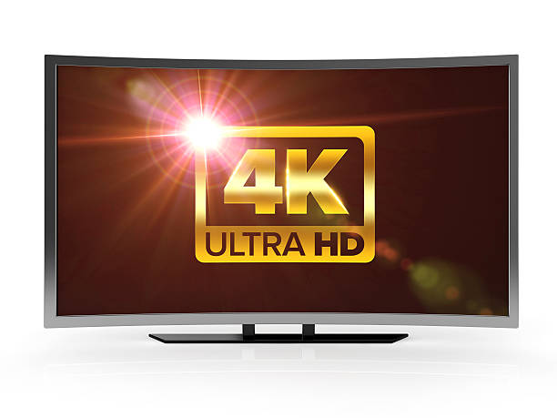 curved 4K ultra high definition led tv
