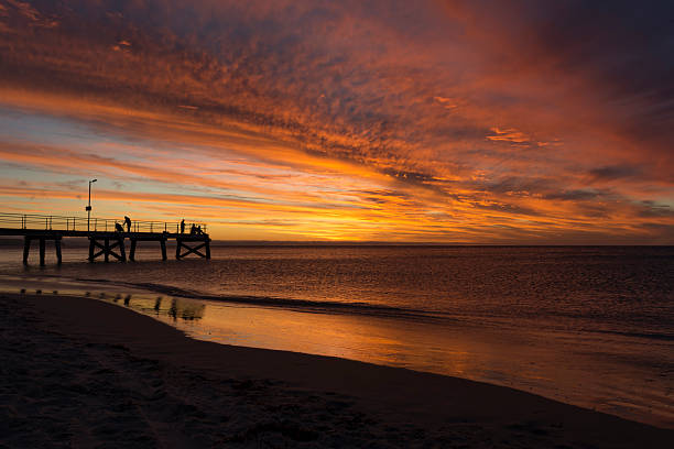 Normanville Jetty at Sunset