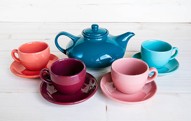 istock teapot and cup on a wooden tray 514989721