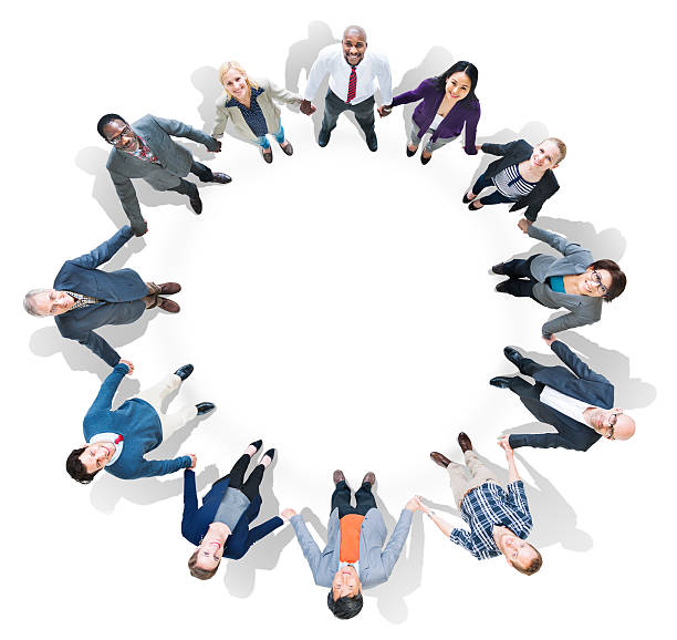 istock Business People Holding Hands Looking Up 514991669