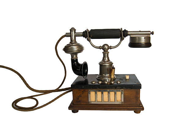istock Isolated Old Vintage Telephone 514992243