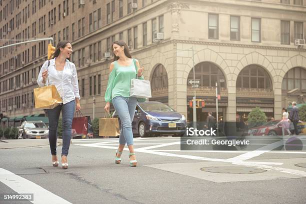 Women In Shopping Stock Photo - Download Image Now - Activity, Adult, Bag