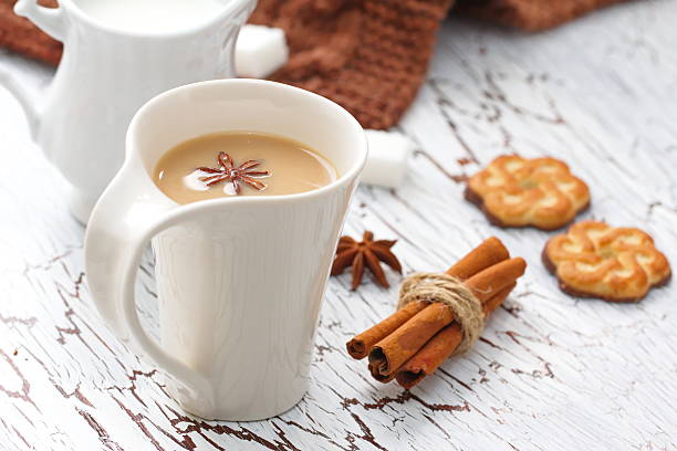 istock Coffee latte and chocolate cookies 514992642