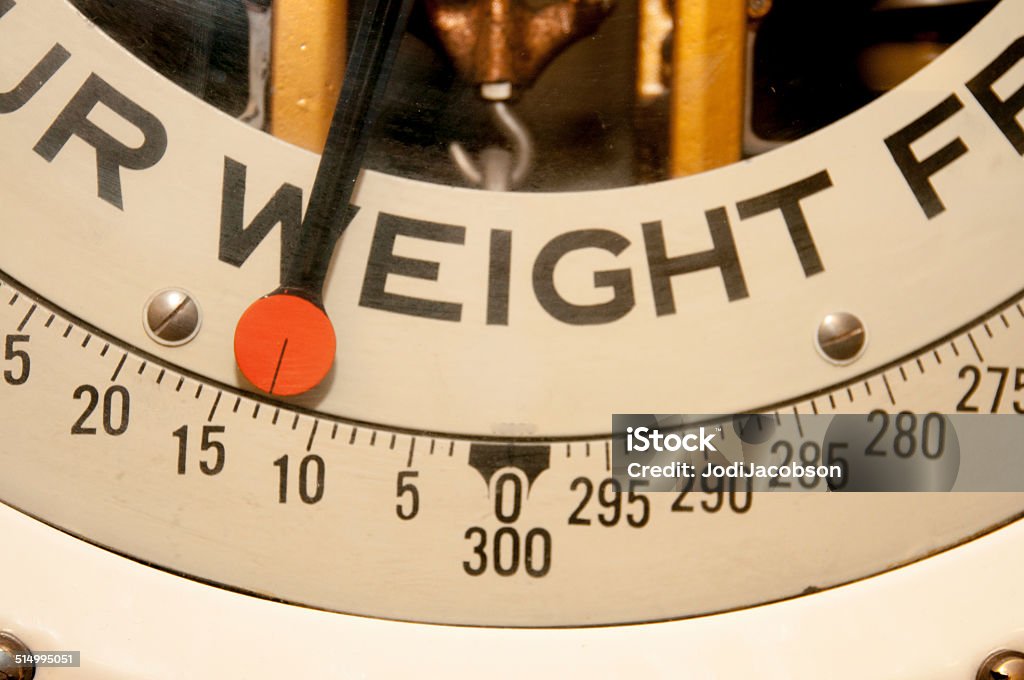 Großes Gewicht Waage - Lizenzfrei Formatfüllend Stock-Foto