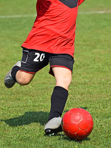 istock Kick off on a kid soccer match 514997044