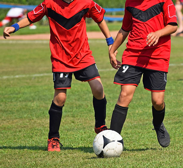 istock Young children are playing soccer 514997646