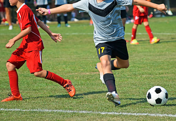 istock Kids are playing soccer 515001336