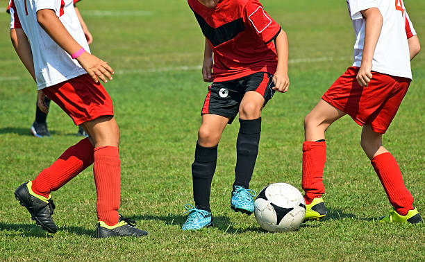 istock Young soccer players in action 515002138