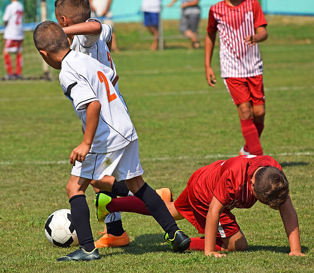 istock Young children are playing soccer 515003158